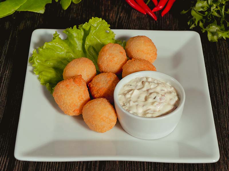 Сырные шарики фри